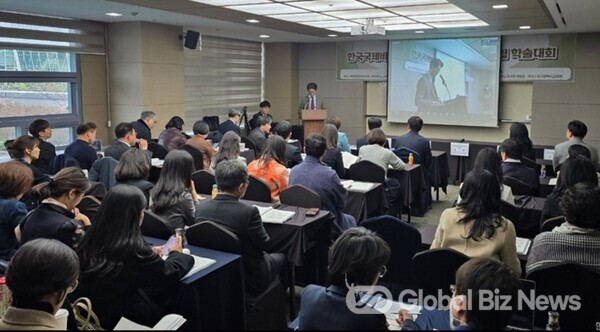 22일 대구 인터불고호텔에서 개최된 한국IB교육학회 창립식 장면.